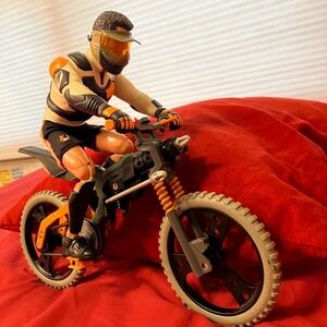 Action Man Mountain Bike Extreme 12” Action Figure & Bike Vintage 1998